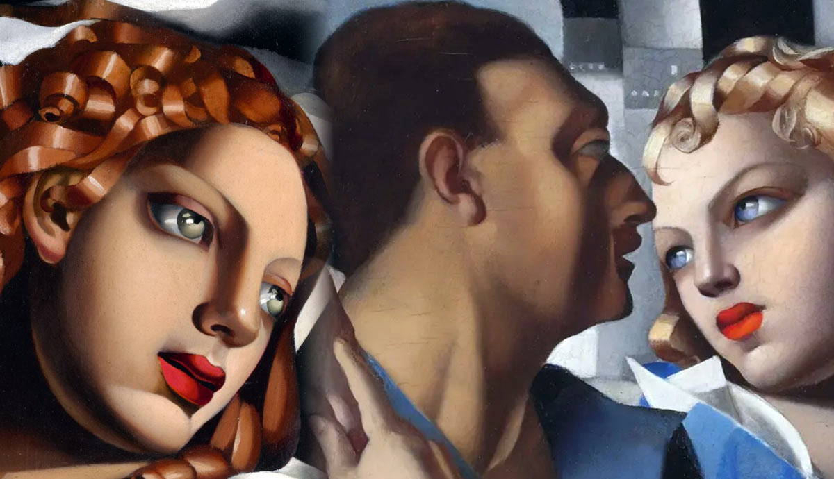 tamara de lempicka composition techniques