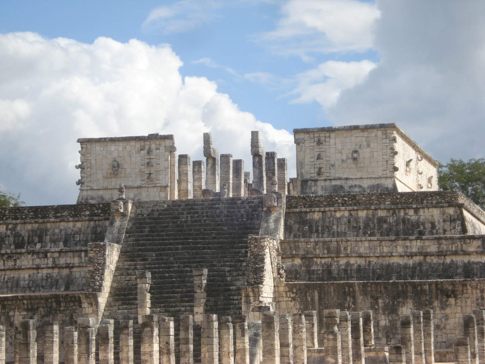 Temple Warriors Chichen Itza
