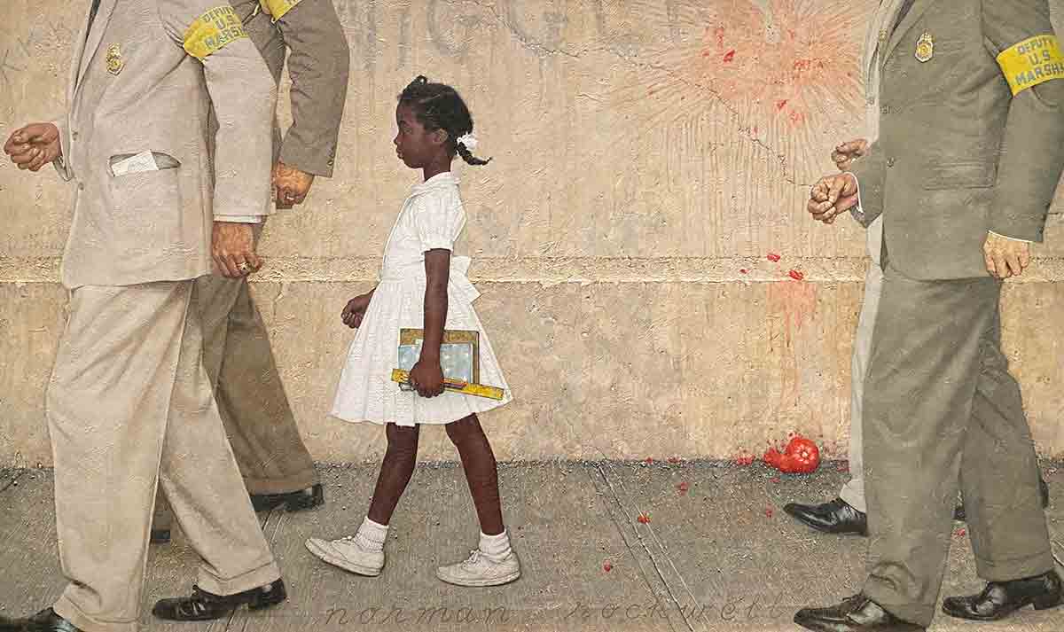 the problem we all live with norman rockwell