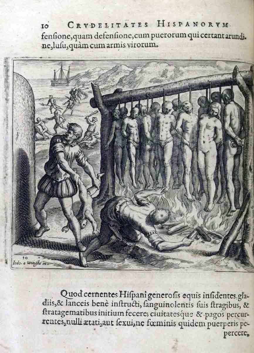 theodore debry killing natives indies