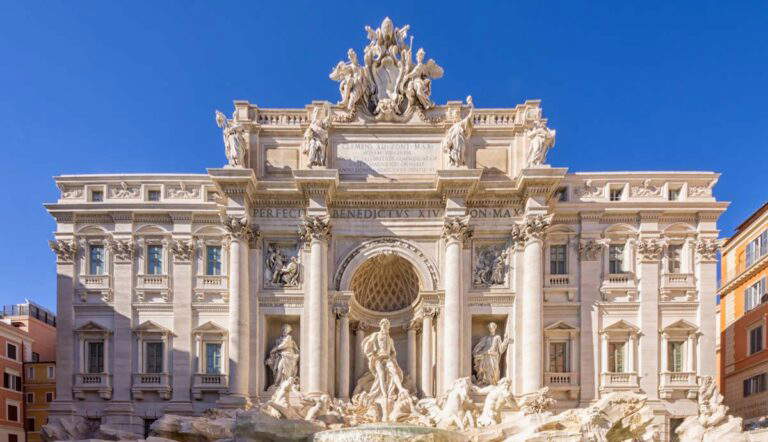 trevi fountain history rome