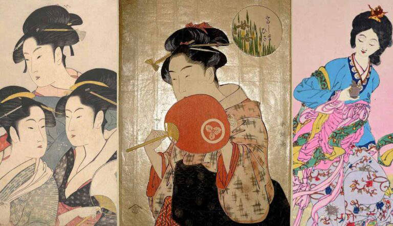 ukiyo e prints women bijin ga