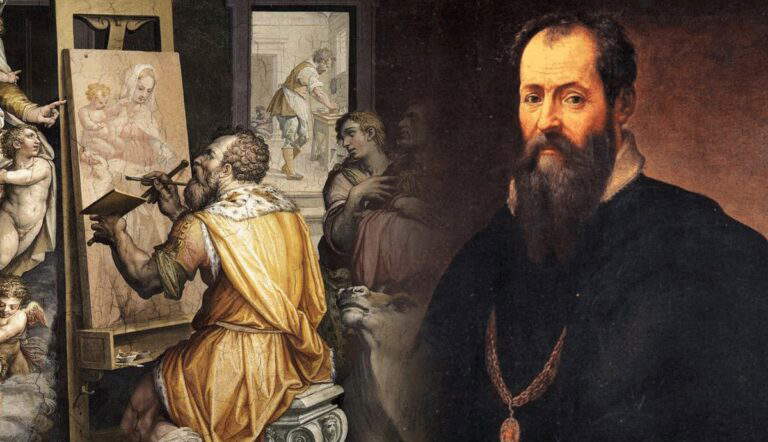 vasari-giorgio-st-luke-painting