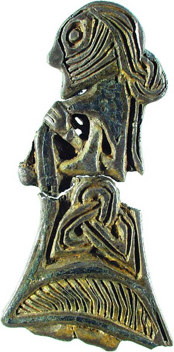 viking metal figure hairdo