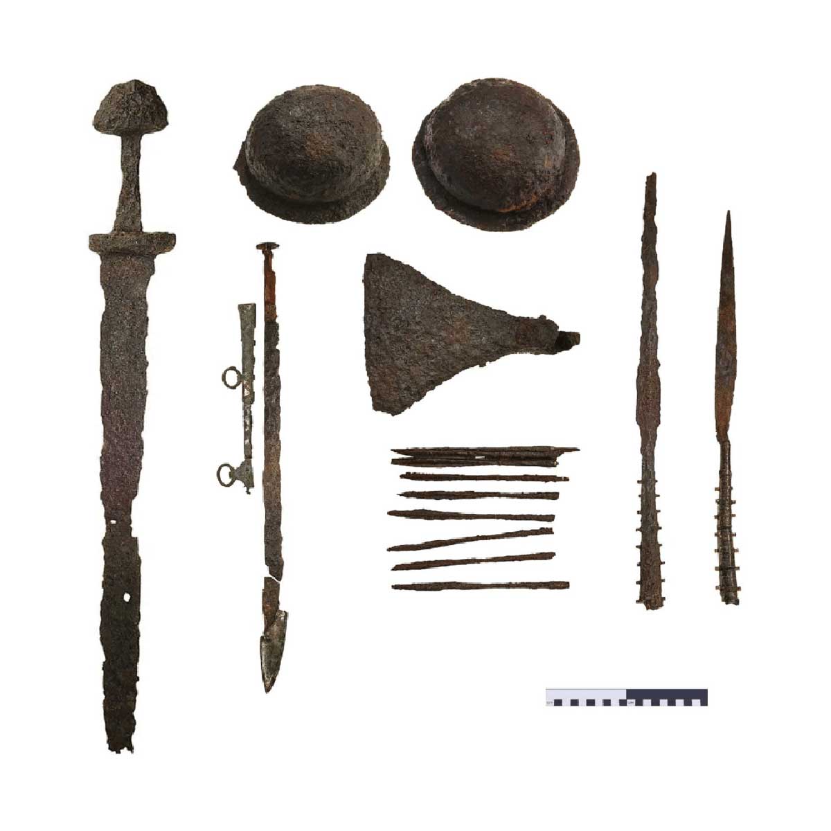 viking weapon remains