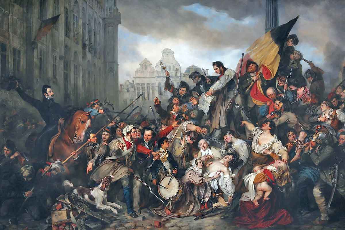 wappers episode september days brussels 1830