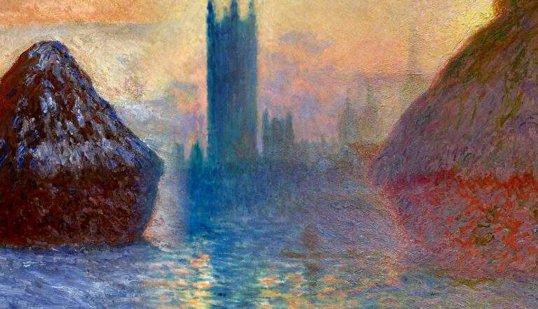why claude monet paint series paintings