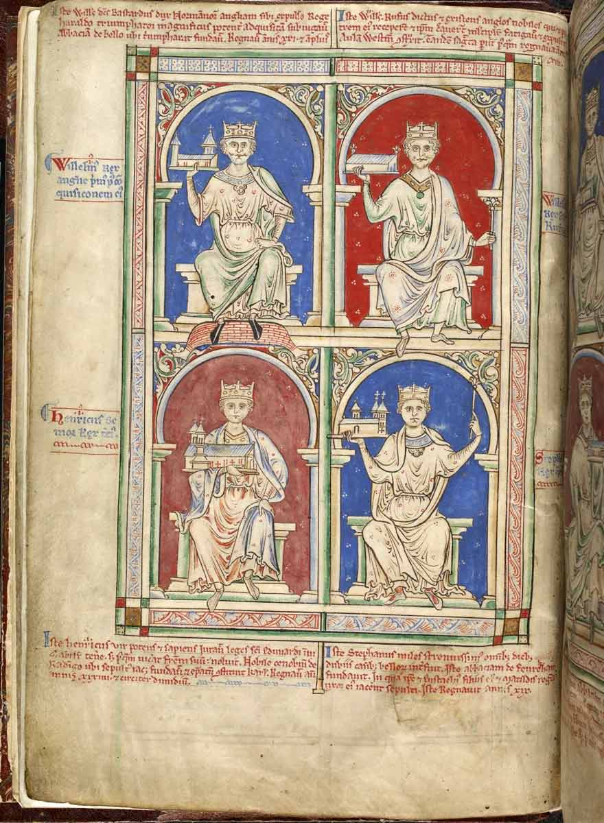 william ii mathew paris manuscript
