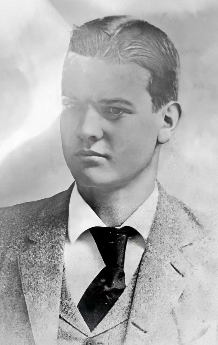 young herbert hoover